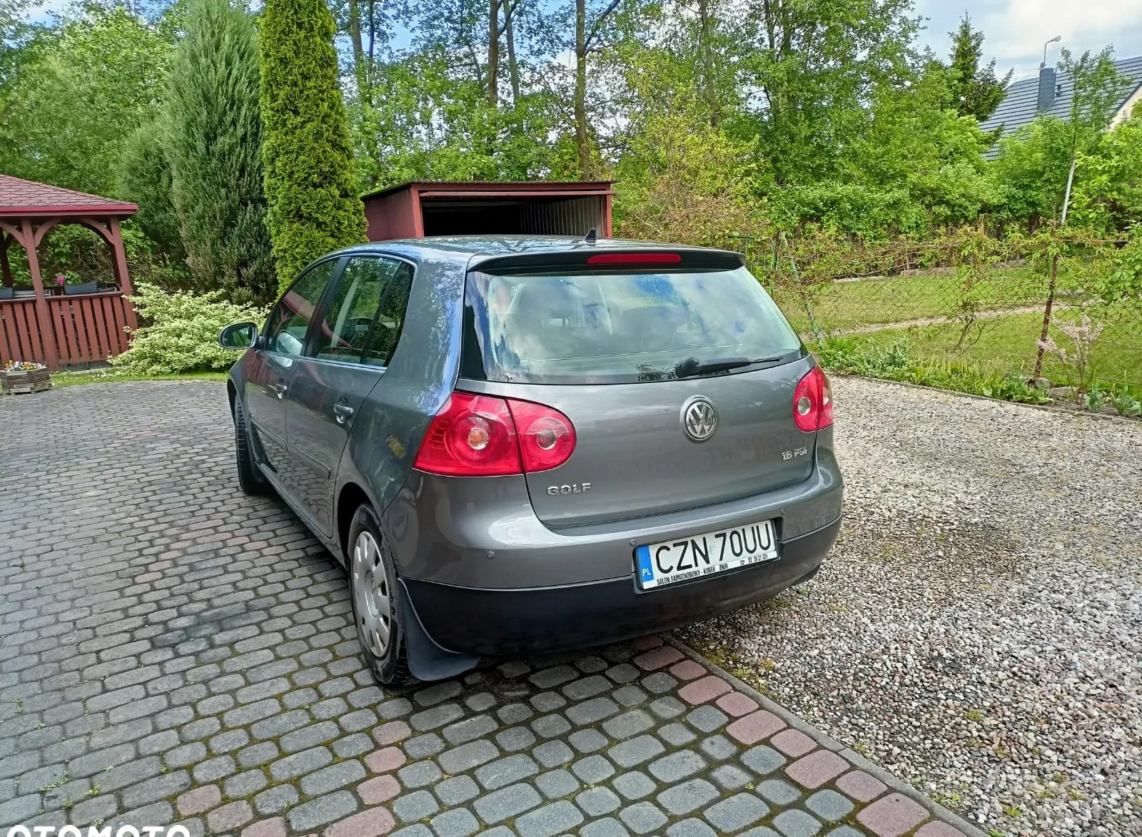 Volkswagen Golf cena 16000 przebieg: 143000, rok produkcji 2007 z Żnin małe 92